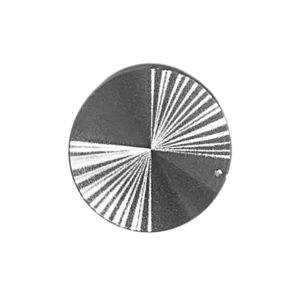 Perilla Metálica Cromada para Parrillas a Gas - Imagen 2